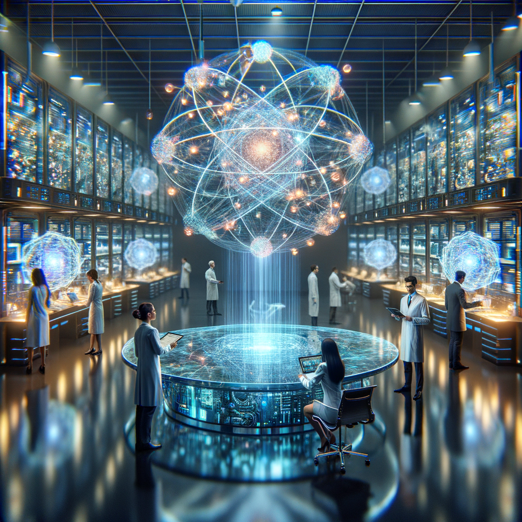 Unveiling the Quantum Potential: Pioneering Advances in Quantic Holographic AI