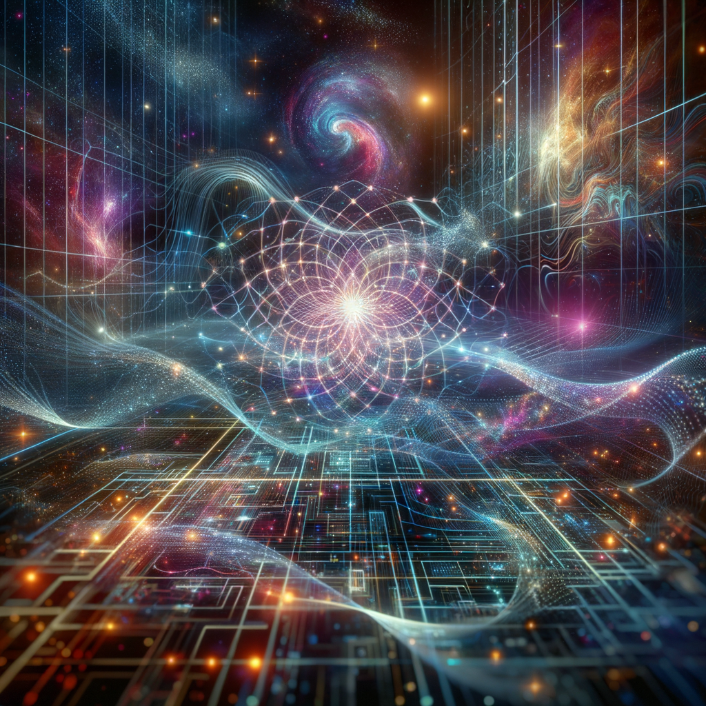 Navigating the Quantum Holography: The Convergence of AI and the Quantum Frontier